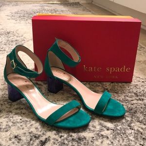 Kate spade block heels